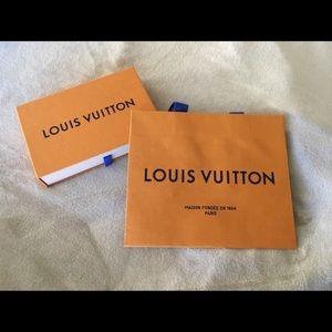 Louis Vuitton wallet box and bag 🛍🎁